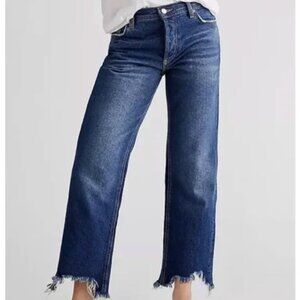 Free People Maggie Mid Rise Straight Leg Jeans Size 26